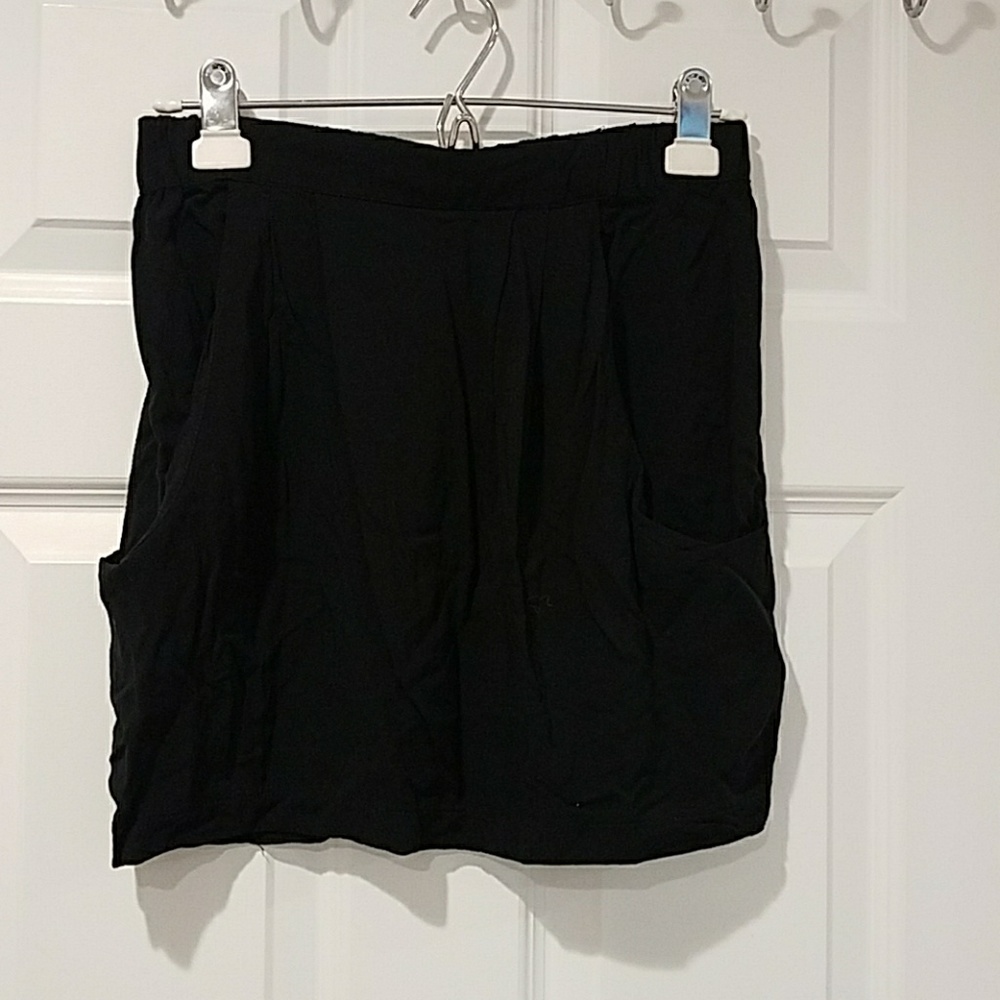 Black skirt